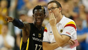 Dennis Schröder (l.) spielt 2016 vielleicht nicht für Deutschland