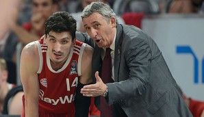 Svetislav Pesic (r.) setzt in Berlin vor allem auf seinen Star Nihad Djedovic