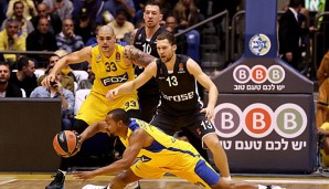 Brose Bamberg war an diesem Tag zu viel für Macabi Tel Aviv