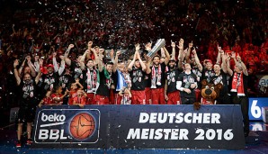 Brose Bamberg ist der amtierende Meister in der BBL