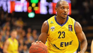 Rickey Paulding steht mit Oldenburg im Finale der BBL