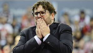 Andrea Trinchieri und seine Bamberger haben in der Liga große Probleme