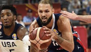 Evan Fournier (Frankreich): 28,2 Minuten, 19,8 Punkte, 3,0 Assists, 42,0 Prozent FG, 41,0 Prozent Dreier. Die französische Offense hing am Tropf des Magic-Guards. So gut das Team war, Fourniers Shotmaking war das Salz in der Suppe für die Equipe.