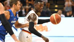 Dennis Schröder am Freitagabend im Super Cup gegen Tschechien.