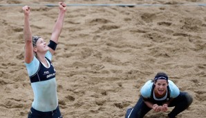 Laura Ludwig und Kira Walkenhorst stehen im Halbfinale in Prag