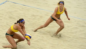 Laura Ludwig und Kira Walkenhorst stehen in Rio im Achtelfinale