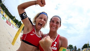 Laura Ludwig und Kira Walkenhorst konnten ihren Titel verteidigen