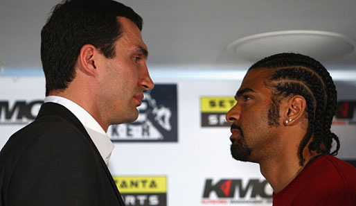 2011 scheint der Fight zwischen Wladimir Klitschko und David Haye endlich Realität zu werden