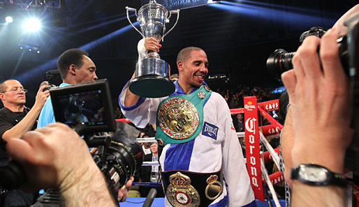 Andre Ward ist nach dem Sieg beim Super-Six-Turnier Weltmeister der Verbände WBA und WBC