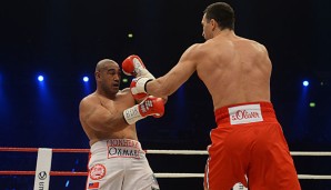 Wladimir Klitschko dominierte von Beginn an das Geschehen gegen den chancenlosen Leapai