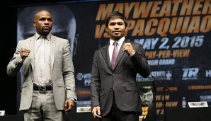 Der Fight zwischen Mayweather und Pacquiao wird als Kampf des Jahrhunderts tituliert