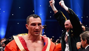 Wladimir Klitschko musste sich Tyson Fury geschlagen geben