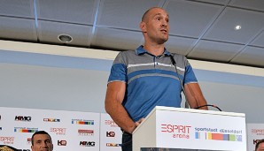 Tyson Fury fordert am Samtsag Wladimir Kltischko im Ring