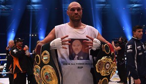 Tyson Fury entthronte im letzten Jahr Wladimir Klitschko