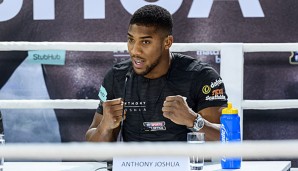 Anthony Joshua hätte früher nicht gerne vor einer so großen Menge gekämpft