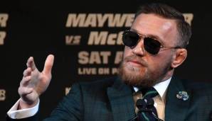 Conor McGregor wünscht Mayweather viel Glück