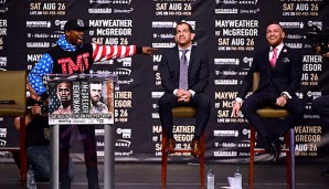 Floyd Mayweather sieht Conor McGregor in der Favoritenrolle