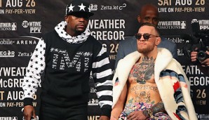 Floyd Mayweather Jr. trifft auf Conor McGregor