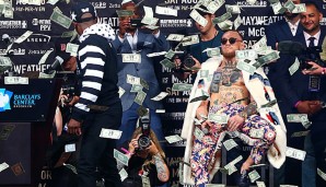 Floyd Mayweather Jr. und Conor McGregor treffen in Las Vegas aufeinander