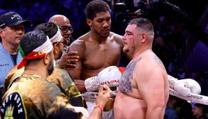 Andy Ruiz (r.) war gegen Anthony Joshua chancenlos.