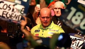 Michael van Gerwen trifft im Viertelfinale auf Robert Thornton