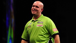 Michael van Gerwen ließ Raymond van Barneveld im niederländischen Duell keine Chance