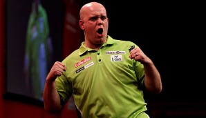 Michael van Gerwen beendet die Gruppenphase der Premier League auf Platz eins