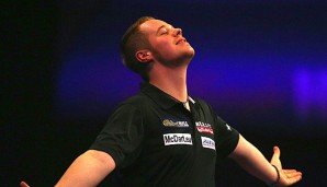 Max Hopp steht in der 2. Runde der Darts-WM