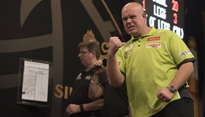 Michael van Gerwen will auch im Ally Pally jubeln