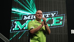 Michael van Gerwen wird in Manchester zwei Mal antreten