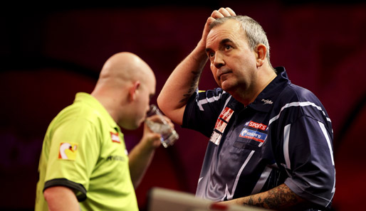 Phil Taylor bekommt es mit Michael van Gerwen zu tun