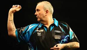 Phil Taylor spielt beim Grand Slam of Darts um den Einzug ins Achtelfinale