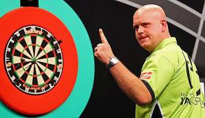 Michael van Gerwen schlug Raymond van Barneveld im niederländischen Duell.