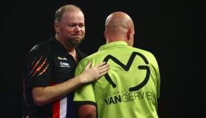 Raymond van Barneveld (l.) und Michael van Gerwen gewannen 2017 für die Niederlande.