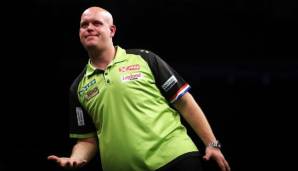 Michael van Gerwen hat bei der Darts-WM 2018 die nächste Runde erreicht.