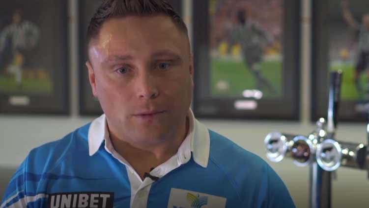 Gerwyn Price sprach vor dem dritten Premier-League-Spieltag mit DAZN.