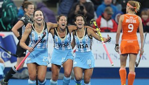 Die Argentinierinnen sind bei der Champions Trophy das Maß aller Dinge