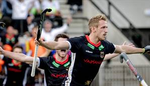 Christopher Rühr und Mats Grambusch erzielten beim 2:0 über England die Treffer für die deutschen Hockey-Herren