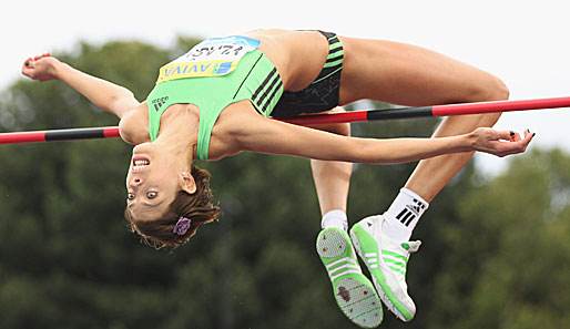 Blanka Vlasic konnte beim Hochsprungmeeting in Eberstadt nicht ihre Form abrufen