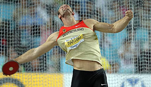 Diskus-Weltmeister Robert Harting bleibt im Jahr 2011 weiterhin ungeschlagen