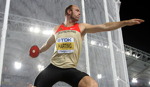 Robert Harting wurde wegen seiner entzündeten Patellasehne am Knie operiert