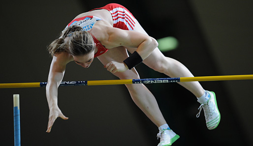 Eine der Medaillen-Hoffnung des deutschen Leichtathletik-Teams: Silke Spiegelburg