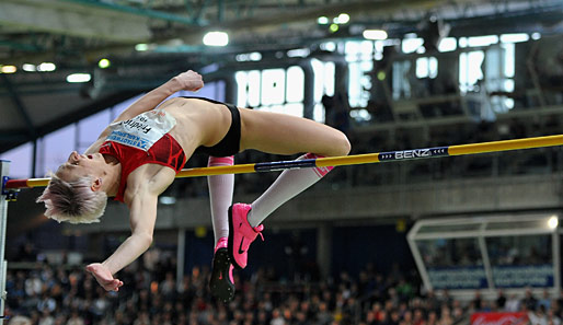 Ariane Friedrich muss bis zu den Olympischen Spielen im August noch an ihrer Form arbeiten