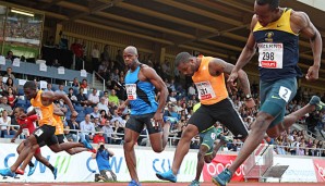 Asafa Powell war in Luzern wieder am Start