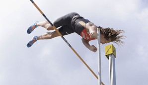 Tobias Scherbarth übersprang bei den deutschen Meisterschaften 5,60 Meter