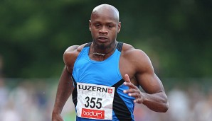 Asafa Powell war für 18 Monate gesperrt worden, hatte aber eine Startfreigabe durchgesetzt