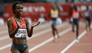 Dibaba hat beim Diamond-League-Meeting für einen historischen Leichtathletik-Abend gesorgt