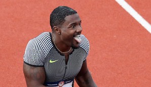 Justin Gatlin hat einmal mehr seine starke Form unter Beweis gestellt