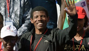 Haile Gebrselassie freut sich auf seine neuen Aufgaben