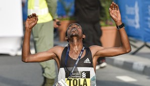 Kenenisa Bekele musste in Dubai aufgeben